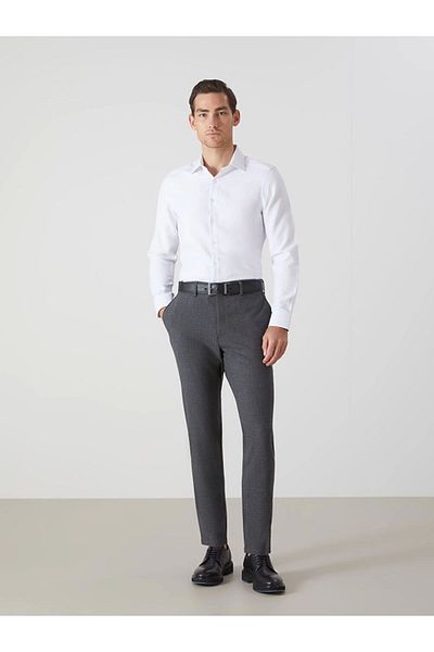 Store Slim Fit Long Sleeve Oxford Men's Shirt