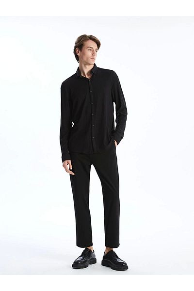 Store New Season Regular Fit Long Sleeve Men's Shirt - S53555Z8