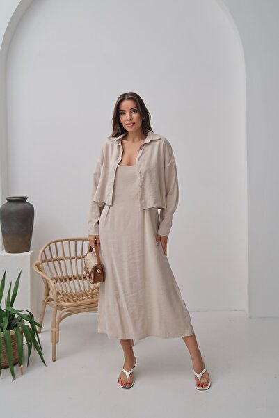 Paw Garage Women's Margot Dress & Shirt Summer Set