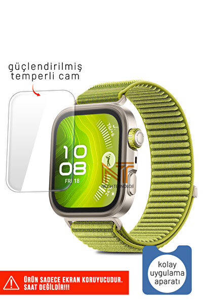 Nezih Case Huawei Watch Fit 4 Pro Uyumlu Kolay Uygulama Aparatlı Güçlendirilm...