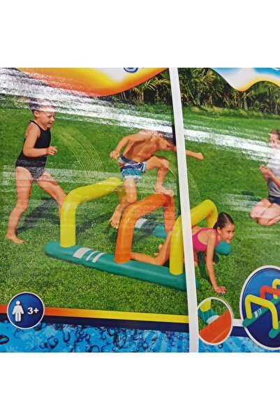 Saatistan رشاشات مائية ملونة مقاس 1.35 م × 79 سم، أنشطة صيفية ممتعة