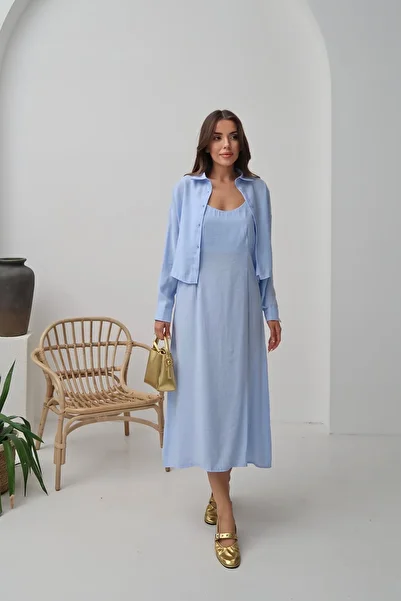 Paw Garage Women's Margot Dress & Shirt Summer Set