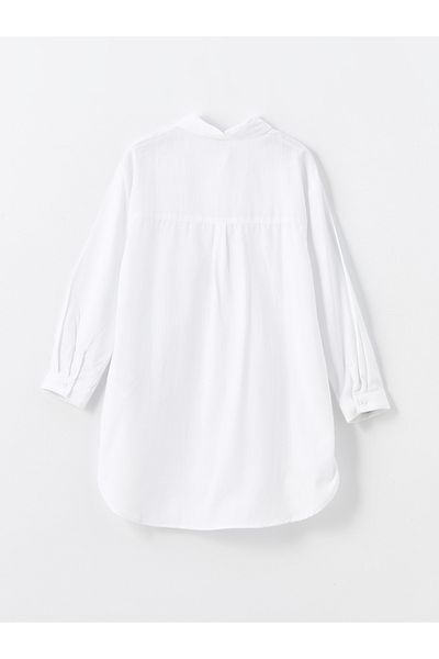 LC Waikiki Long Sleeve Girl's Beach Dress
