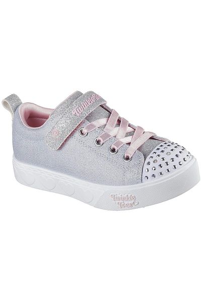 SKECHERS Sneakers Skechers Heart Steps - Shimmer Sweetie, Gray, Kids