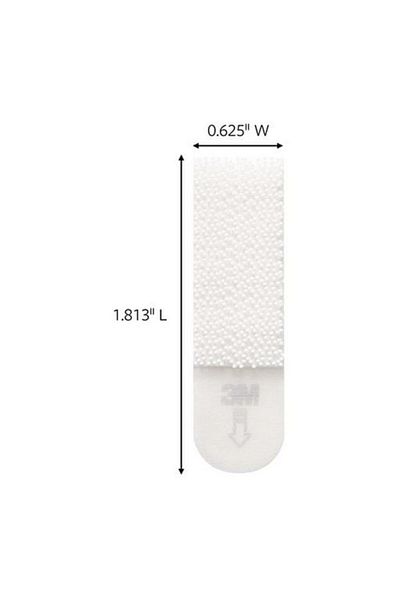Generic Command 8-Pair Picture Hanging Strips White Small