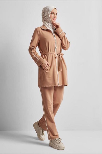 Alvina Belt and Pants Track Suit 45632