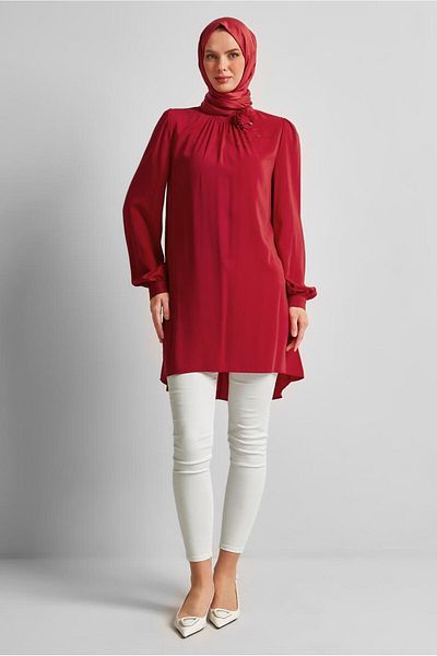 Alvina Brooch Detail Tunic 44590