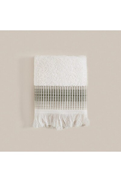 Chakra منشفة يد من القطن 100% مقاس 30x40 سم EKRU/ADACAYI