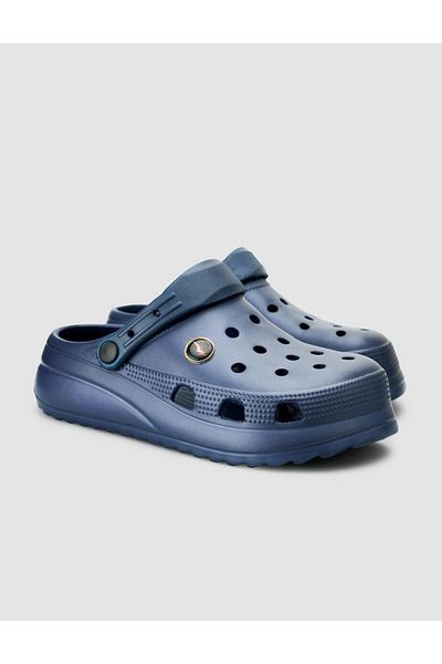 Cabani Snx Navy Blue Men's Perforated Eva Slippers