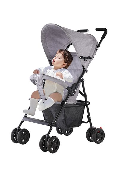 Ma Baby Baby Toddlers Lightweight Strollers, Travel Stroller For Easy Fold,Single Stroller With Canopy