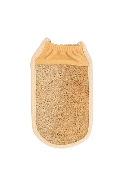 Generic HONEY BEE Lightweight Eco Friendly Natural Pouch Shaped Bath Loofah Multicolor BG 005
