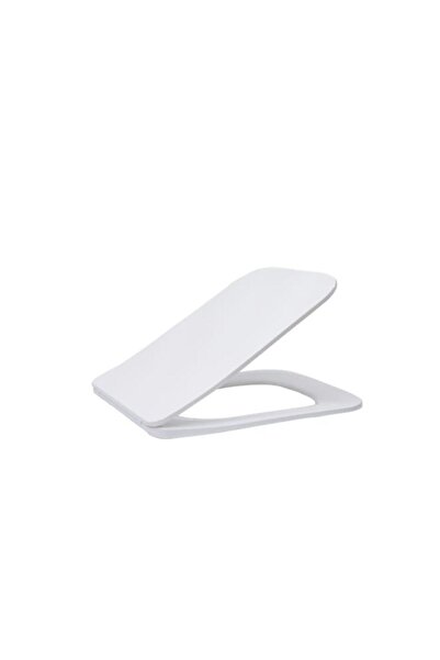 Generic غطاء مقعد المرحاض DBF عالي الجودة والمتين من هوني بي، أبيض LPU-004 (مستطيل)