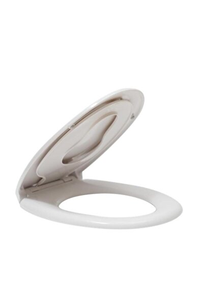 Generic HONEY BEE High-Quality UF OBF Toilet Seat Cover White LPU-002 FAMILY