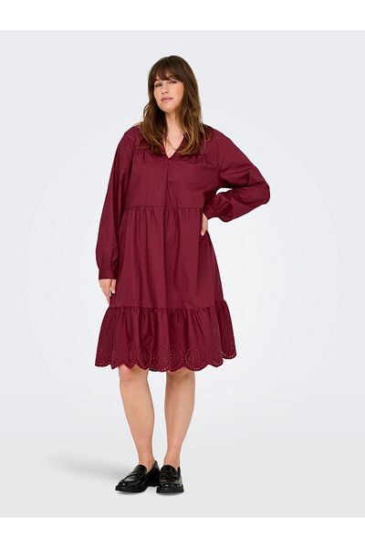 Only Carmakoma Kleid CAROLIVIA Kurzes Kleid