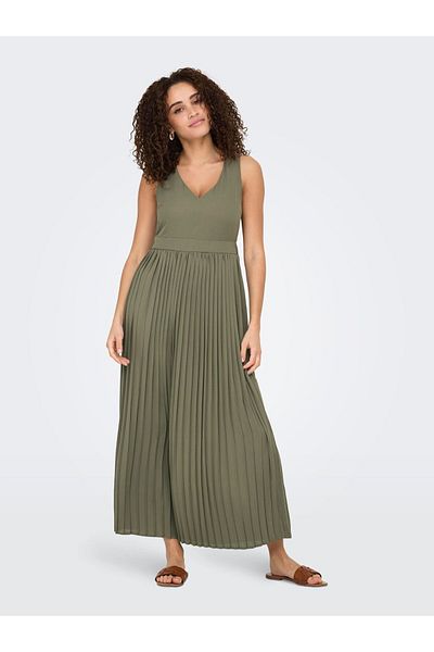 ONLY Plissiertes Kleid ONLALMA Langes Kleid