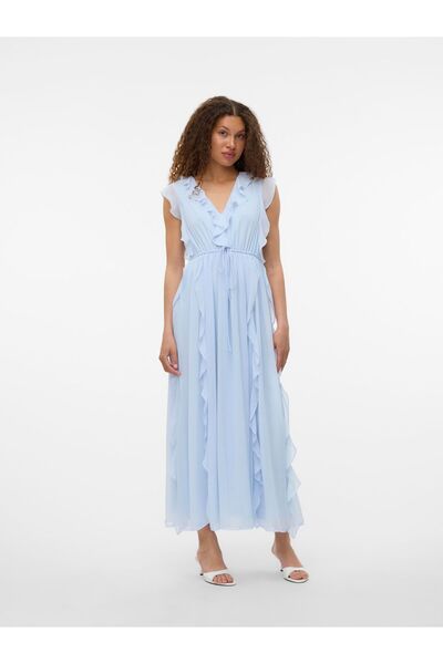 Vero Moda Kleid VMCARMEN Langes Kleid