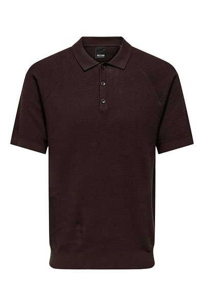 Only & Sons Polo ONSJAMES Gestricktes Poloshirt
