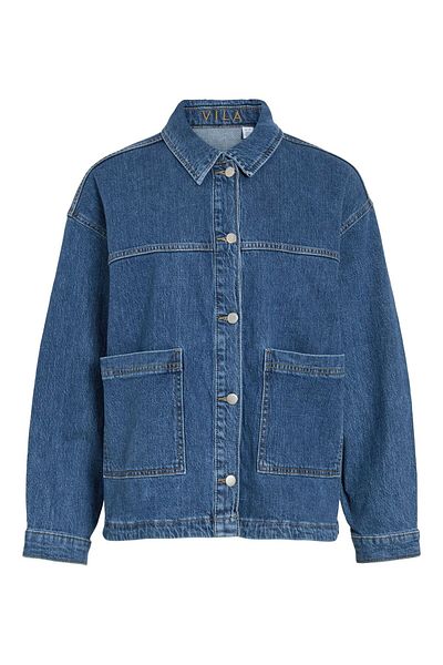 VILA Jacke VIJAF Denim