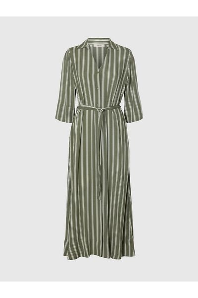 Selected Femme Maxikleid Viskose