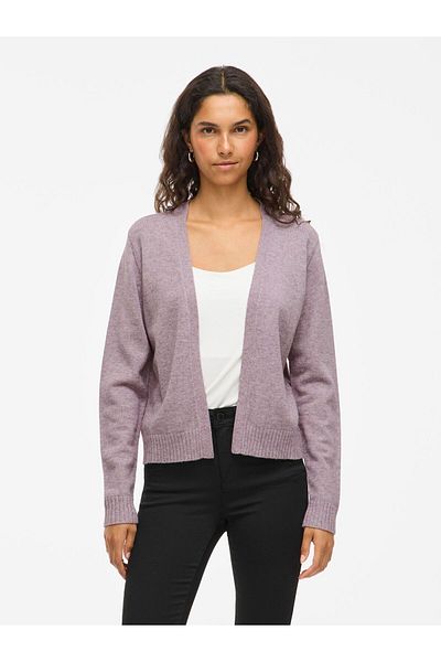 VILA Strickjacke VIRIL Kurzer offener