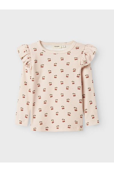 Lil' Atelier Oberteil mit langen Ärmeln Print