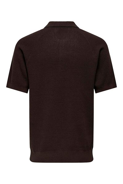 Only & Sons Polo ONSJAMES Gestricktes Poloshirt