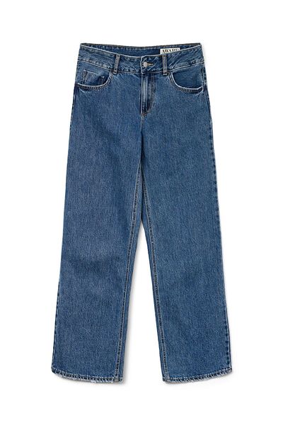Vero Moda Weit geschnitten AWRENA Mid Rise Weiter Beinschnitt Jeans