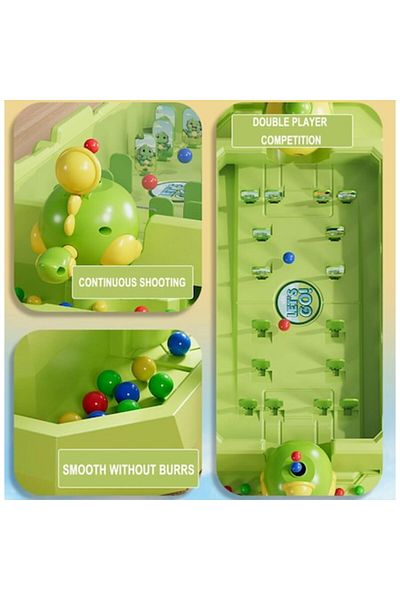 OEM Joc interactiv de pinball – Jucărie educativă pentru copii și părinți, 2 jucători, plastic