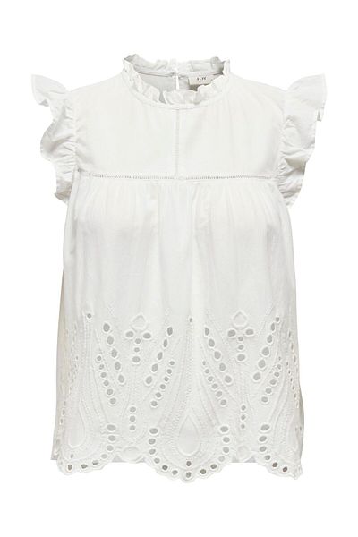 JDY Top Normal geschnitten Rundhals Top