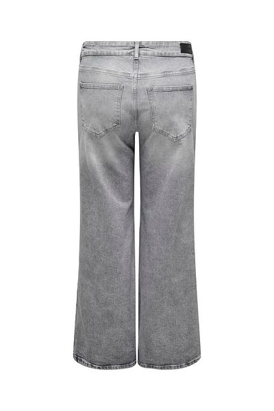 Only Carmakoma Jeans mit weitem Bein CARJUICY Hohe Taille Weiter Beinschnitt Jeans