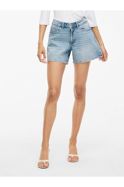 VILA Jeansshorts VIJAF Mid-Waist