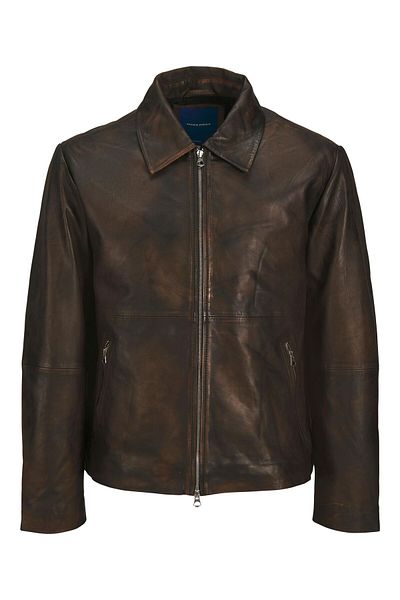 Jack & Jones Lederjacke Lederjacke