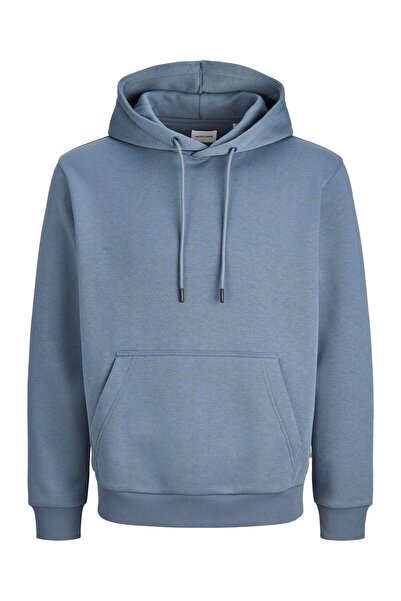 Jack & Jones Plus Kapuzenpullover Plus Size Einfarbig Kapuzenpullover
