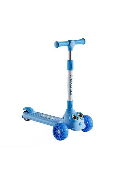 rexa 3 Wheel Children's Scooter Blue C 3 Wheel Scooter for Girls and Boys Scooter Adjustable