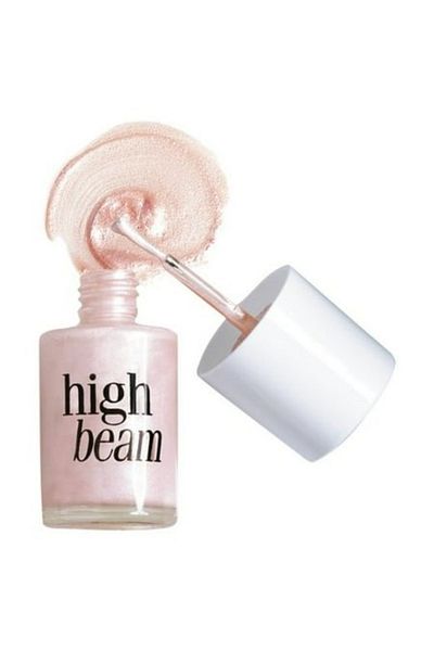 benefit cosmetics Benefit High Beam Liquid Highlighter 13ml – Satiny Pink Complexion Enhancer for Radiant Glow