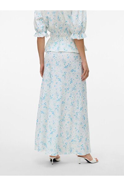 Vero Moda Stufenrock VMSOMYA Hohe Taille Langer Rock