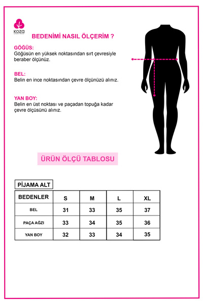 koza iç giyim Kadın Pamuklu Baby Overloklu 2'li Şort