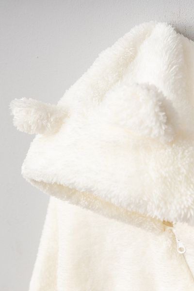 Bebitof Wellsoft Jumpsuit with Cute Ear Detail and Hood