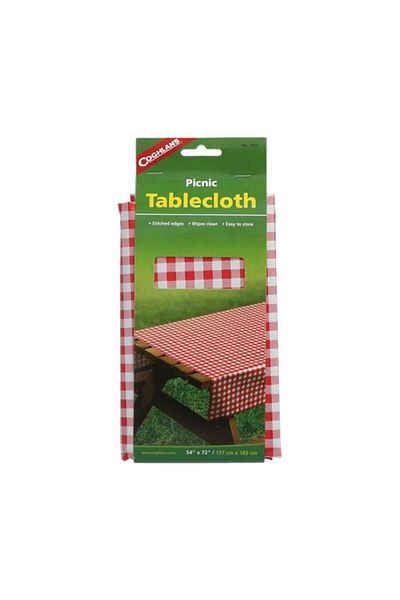 Generic مفرش طاولة COGHLANS أحمر وأبيض 54 × 72 بوصة