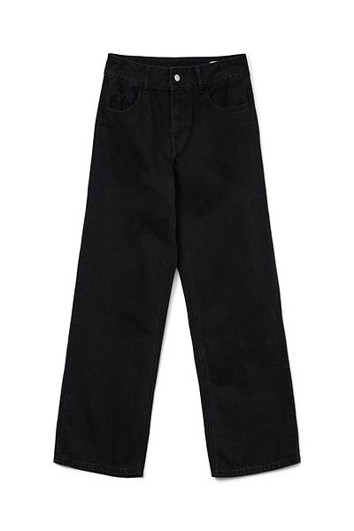 Vero Moda Weit geschnitten AWRENA Mid Rise Weiter Beinschnitt Jeans