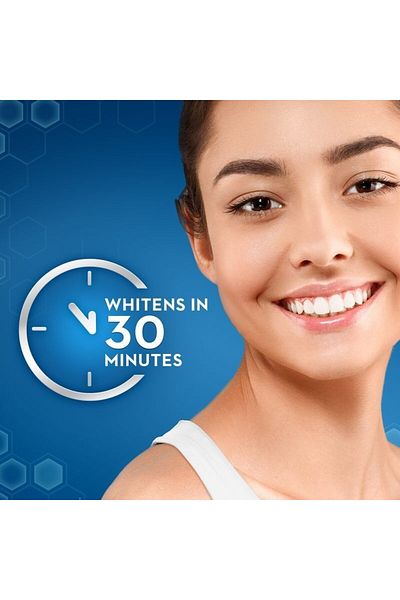 CREST Teeth Whitening Strips, Crest 3D Whitestrips, Noticeably White, 8% Concentration, 1 Envelope