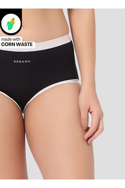 Intimate Queen Corn Bae Lacy Boyshorts – CloudSoft Luxury, Made from Corn Fiber | Soothes Skin, No Roll-Ups