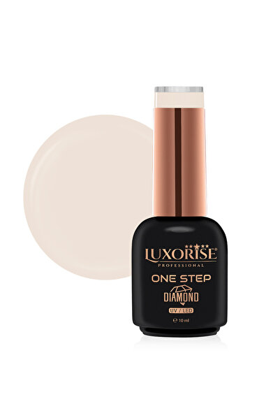 LUXORISE Oja semipermanentă One Step Diamond Forever Nude 10ml, LUXORISE