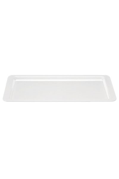 Raki Rectangular serving tray RAKI melamine 32.5x53x2 cm white