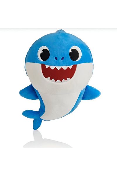 rexa Daddy Shark Singing Plush Doll – Soft Musical Toy with Baby Shark Song