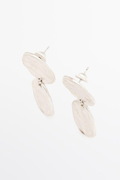 Massimo Dutti Metal parçalı küpe