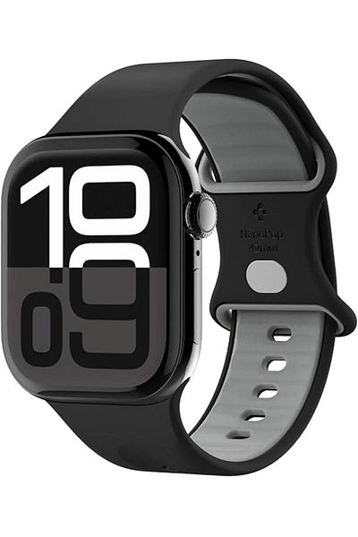 Spigen Nano Pop Band for Apple Watch Series 10/9/8/7/SE2/SE/6/5/4/3/2/1 - Blackberry Sesame