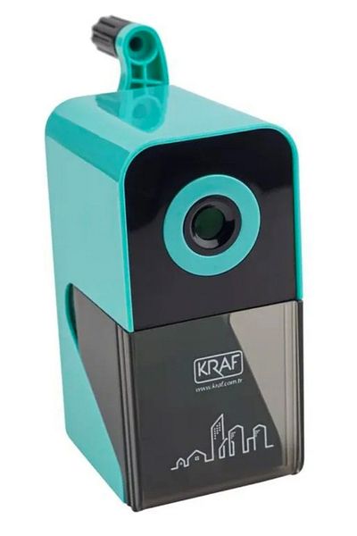 KRAF Pencil Sharpener with Sleeve Green 700g