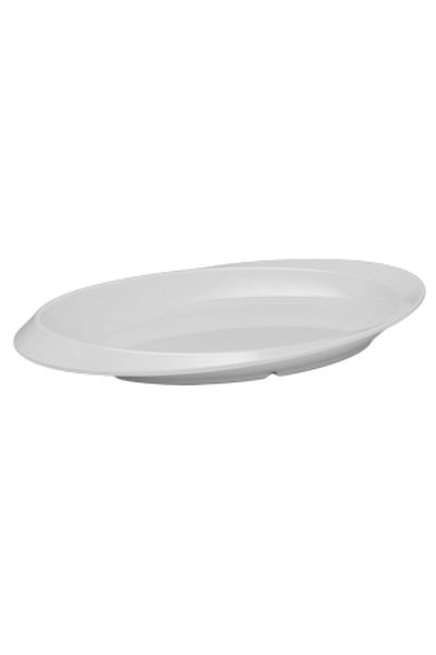 Raki Oval melamine presentation tray RAKI 26x40x4cm white