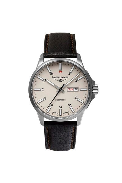 Bauhaus Mens Watch Bauhaus 2866-5, Automatic, 42mm, 10ATM